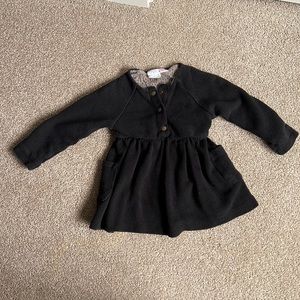 Zara cotton Raglan dress Size 2-3T